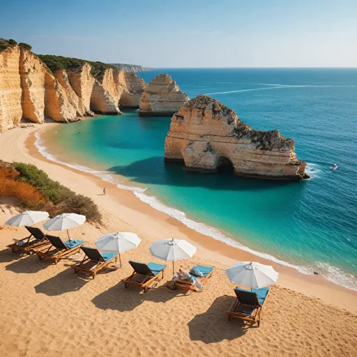 An elegant guide to the best beaches in Algarve for UAE luxury travellers