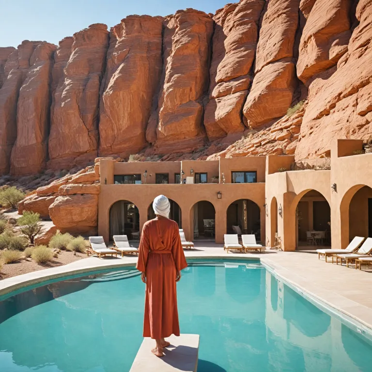 Aman luxury at amangiri Utah USA for UAE elite travelers