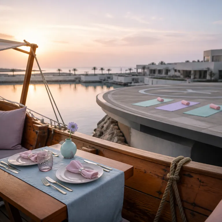 Private Dining on a Dhow, Sunrise Yoga on a Helipad: The Hotel Experiences You Can't Book Online